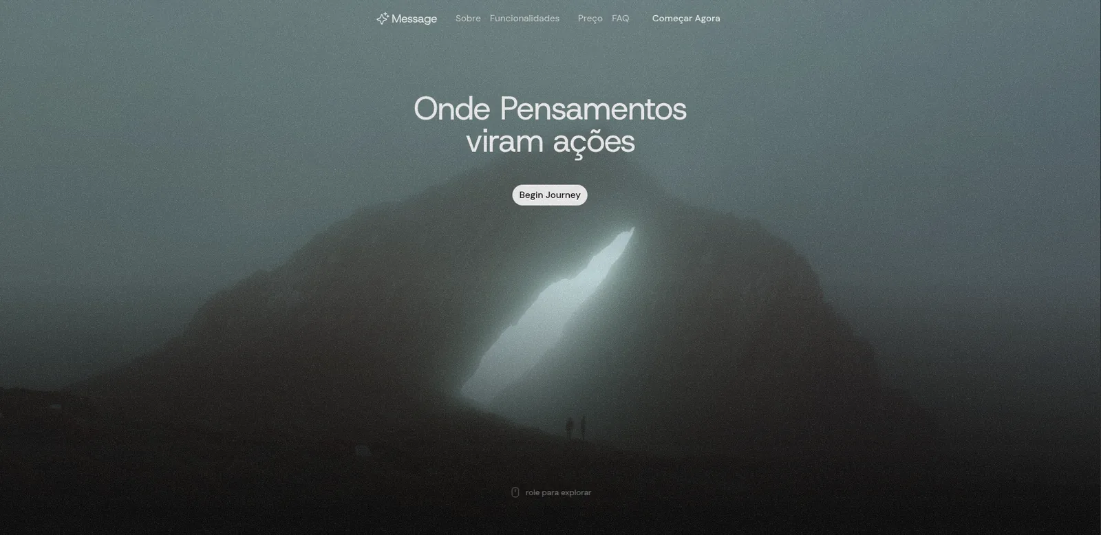 Landing Page · Produto de IA