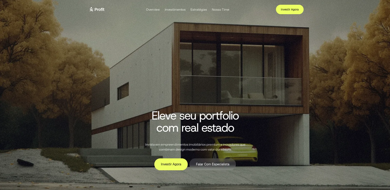 Plataforma · Investimentos